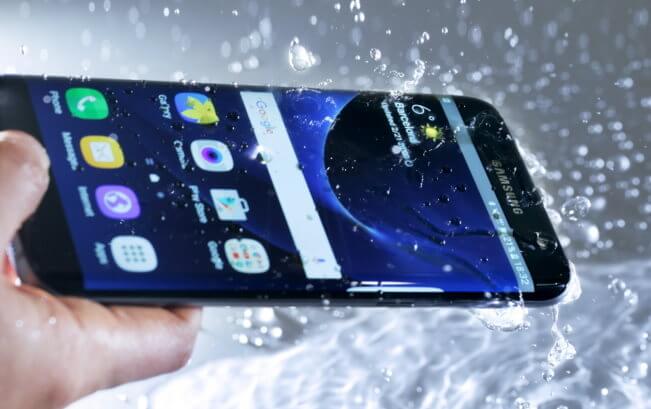 Galaxy S7 Edge waterproofing