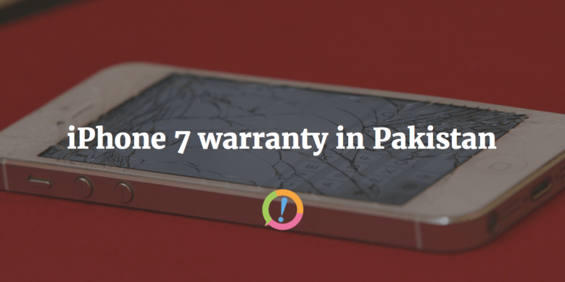 iphone 7 warranty pakistan