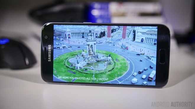 Galaxy S7 display