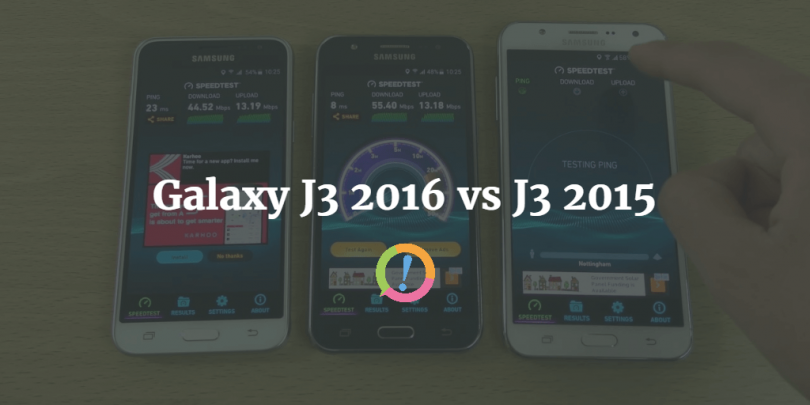Galaxy J3 2016 vs. Galaxy J3